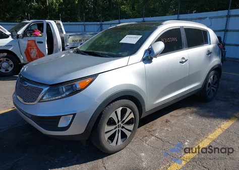 2012 Kia Sportage Ex from USA, damaged, VIN KNDPC3A27C7242318